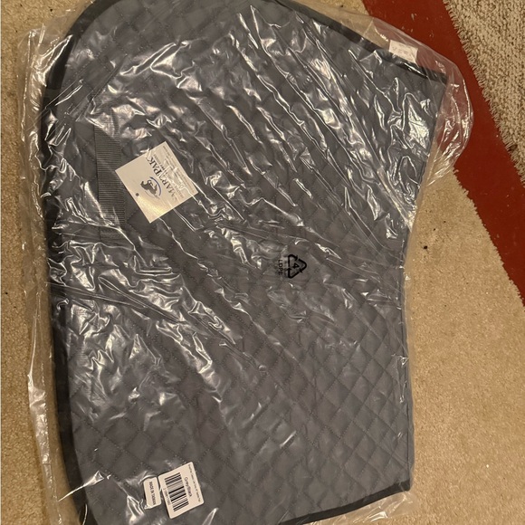 Accessories - Gray Quilted Saddle Pad